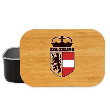 Salzburg - Austria - Lunch Box - black - Front