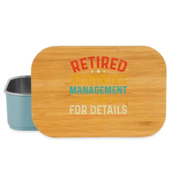 Retreat Management for New Beginnings - Lunch Box - light blue - Front