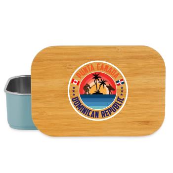 Design Update 1 Orange Blue - Lunch Box - light blue - Front