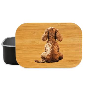 Cocker Spaniel - Lunch Box - Schwarz - Vorne