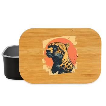 Cheetah - Lunch Box - black - Front