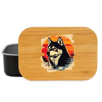 Husky - Lunch Box - black - Front