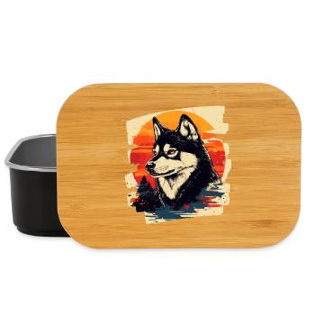 Husky - Lunch Box - black - Front