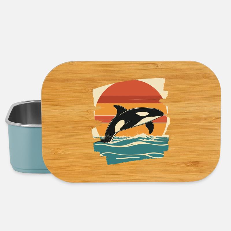 Orca - Lunch Box - Hellblau