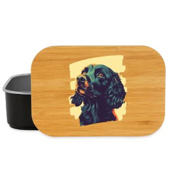 Cocker Spaniel - Lunch Box - Schwarz - Vorne