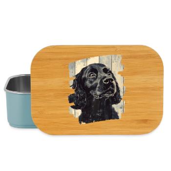 Cocker Spaniel - Lunch Box - Hellblau - Vorne