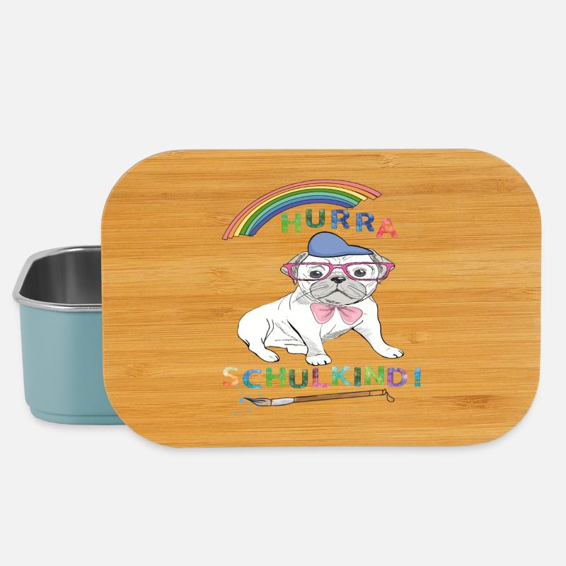 Hurra Schulkind - Lunch Box - Hellblau