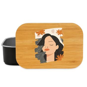 Relax Meditation Selfcare Me-Time - Lunch Box - Schwarz - Vorne