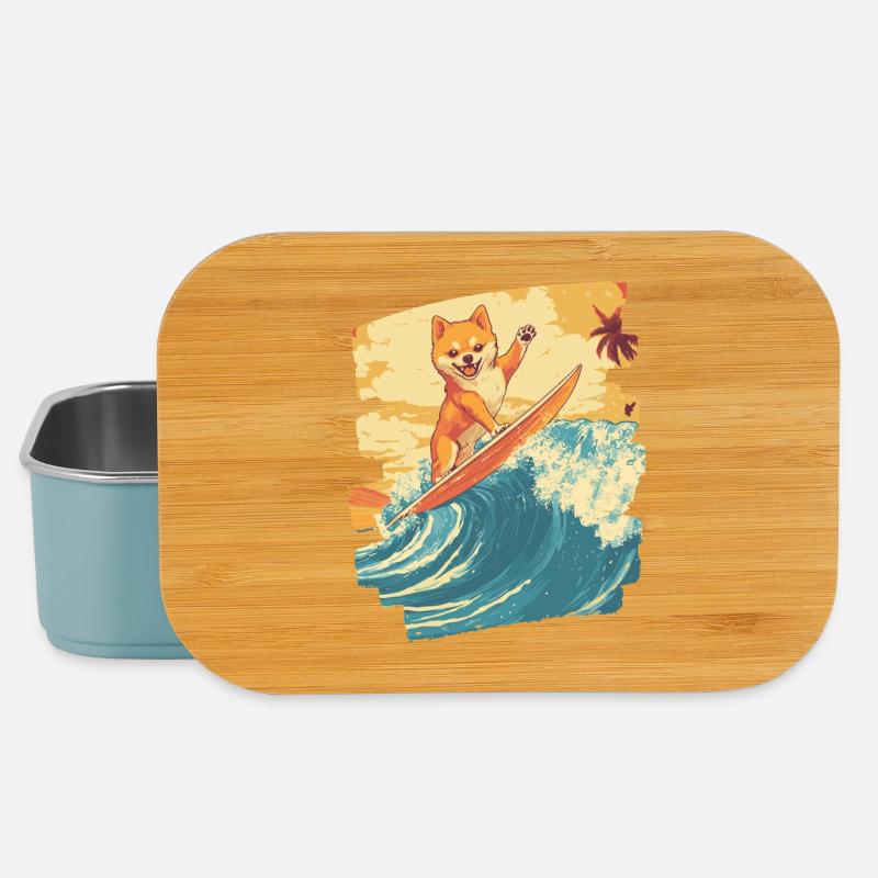 Shiba Inu - Lunch Box - Hellblau