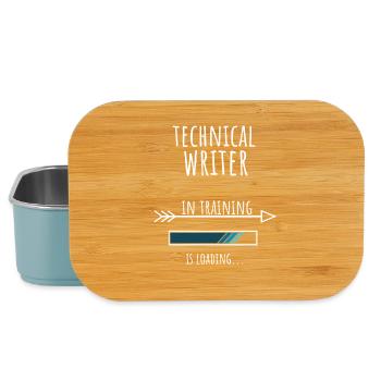 Technical Writer in Ausbildung Beruf Geschenk - Lunch Box - Hellblau - Vorne