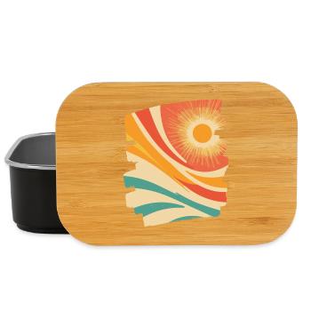 Sommer Retro - Lunch Box - Schwarz - Vorne