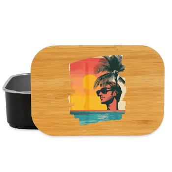Sommer Sonne - Lunch Box - Schwarz - Vorne