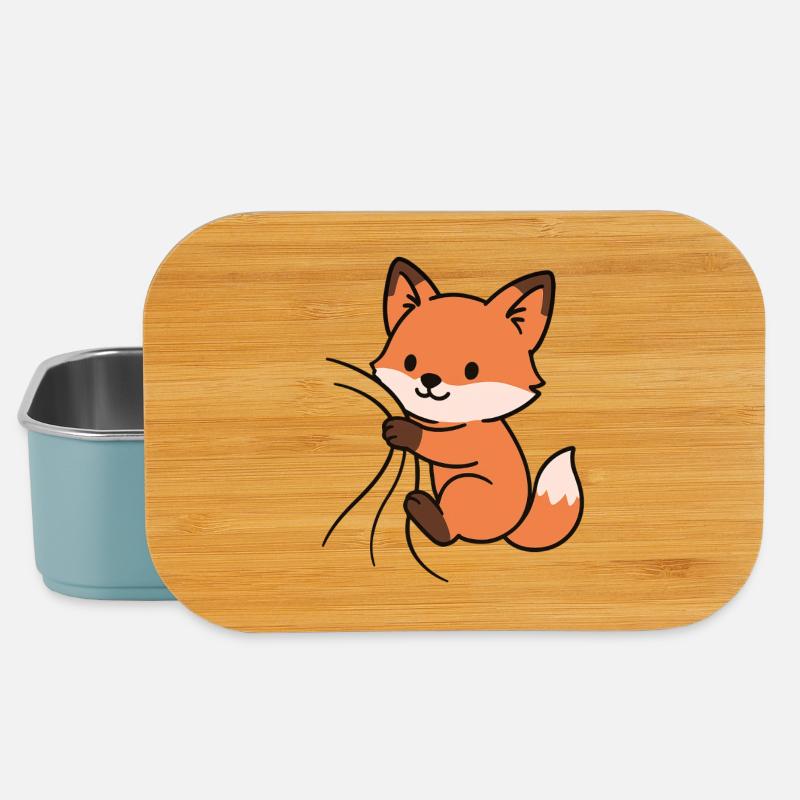 Lieber kleiner Fuchs - Lunch Box - Hellblau