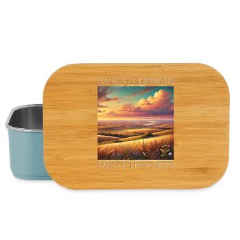 Saskatchewan Land der lebenden Himmelafrika  - Lunch Box - Hellblau - Vorne