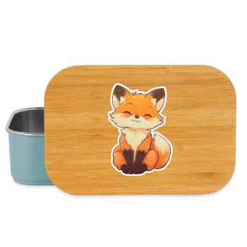 Fuchs - Lunch Box - Hellblau - Vorne