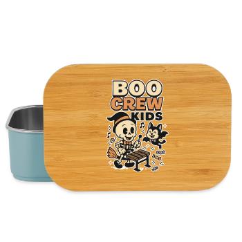 Gruselige Halloween Freilicht-Szene - Lunch Box - Hellblau - Vorne