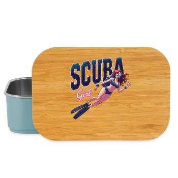 Scuba Girl Design - Lunch Box - Hellblau - Vorne