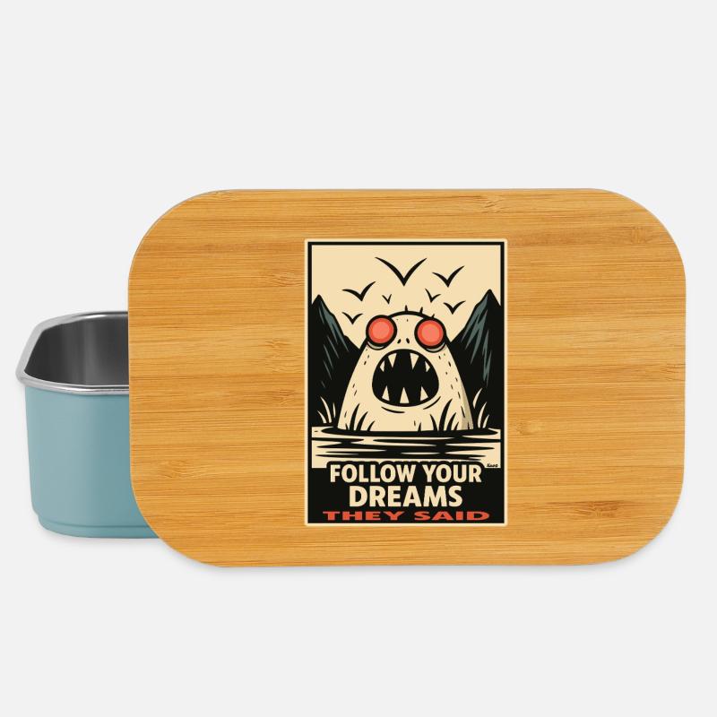 Traummonster Motivation - Lunch Box - Hellblau