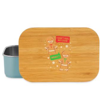 Christmas gingerbread gingerbread man - Lunch Box - light blue - Front