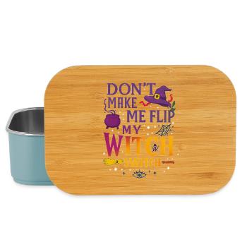 Don’t Make Me Flip My Witch Switch - T-shirt Wicked - Boîte à goûter - bleu pâle - Devant
