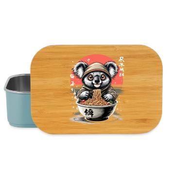 Koala Ramen im Hoodie - Lunch Box - Hellblau - Vorne