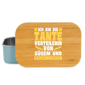 Familienmotiv Nichte - Lunch Box - Hellblau - Vorne