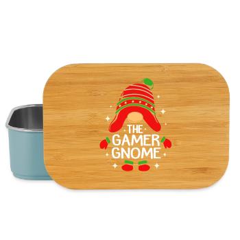 Gnome Gaming Gamer - Lunch Box - light blue - Front
