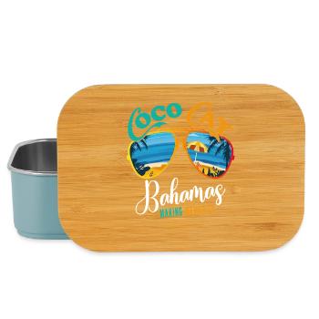 Bahamas Souvenirs - Boîte à goûter - bleu pâle - Devant