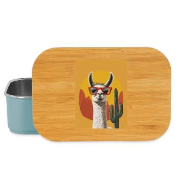 Lama - Lunch Box - Hellblau - Vorne