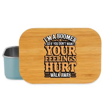 I'm a Boomer Saying Shirt - Lunch Box - light blue - Front