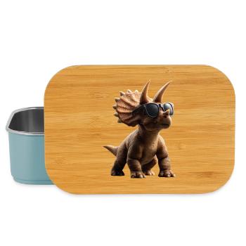 Triceratops Dinosaur Dinos Triceratops Dino - Lunch Box - light blue - Front