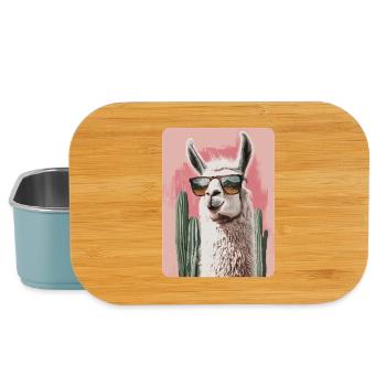 lama - Lunch Box - light blue - Front