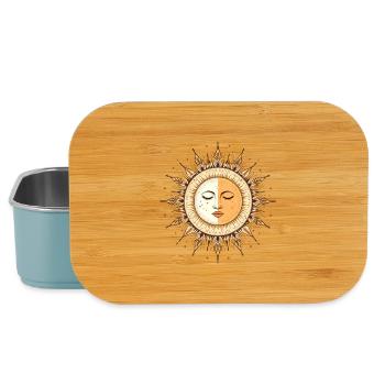 Boho Sonne - Lunch Box - Hellblau - Vorne