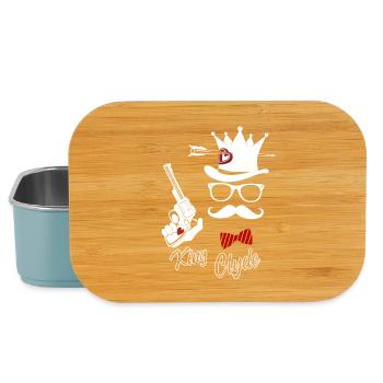 verliebt - Lunch Box - Hellblau - Vorne