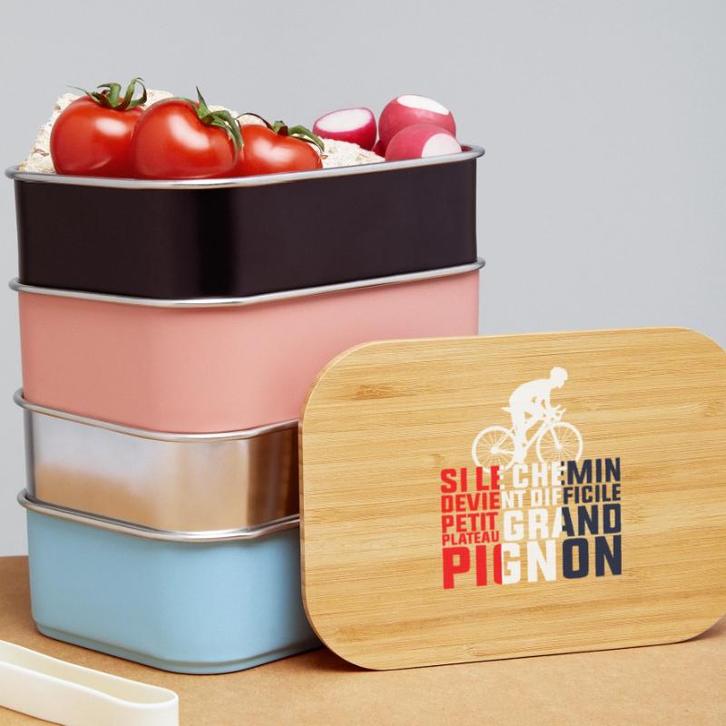 Si Le Chemin Devient Difficile - Cycliste Cadeau Boîte à goûter