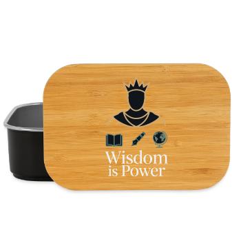 Krone der Weisheit-Emblem - Lunch Box - Schwarz - Vorne