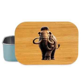 Mammut Wollhaarmammut Eiszeit Mammuts Süßes Mammut - Lunch Box - Hellblau - Vorne
