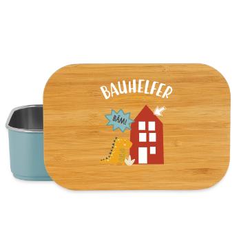 Construction Workers House Construction Construction Craftsmen - Lunch Box - light blue - Front