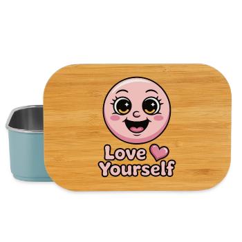 sich selbst lieben - Lunch Box - Hellblau - Vorne
