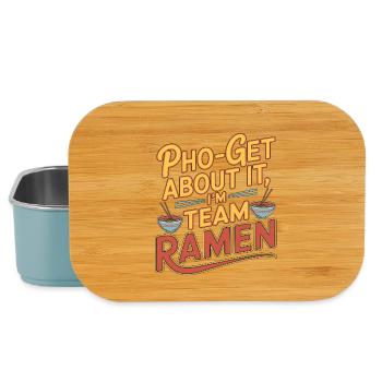 Ramen Pho-Get about It Passionné de bols de nouilles - Boîte à goûter - bleu pâle - Devant