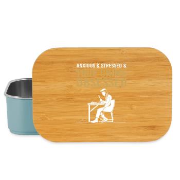 True Crime Krimi - Lunch Box - light blue - Front