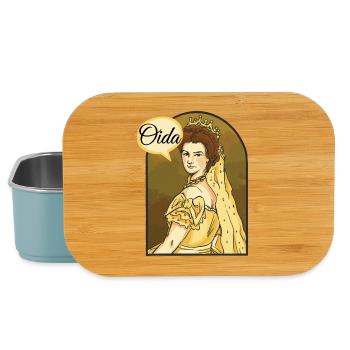 Oida! Sissi Königin von Österreich I love Austria  - Lunch Box - Hellblau - Vorne