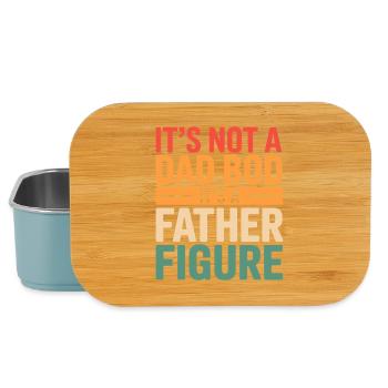 It's Not A Dad Bod It's A Father Figure - Lunch Box - Hellblau - Vorne