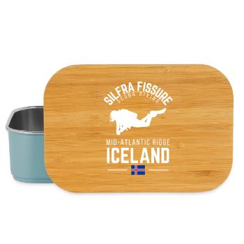 Fente de Silfra Islande Plongée sous-marine au milieu de l’Atlantique - Boîte à goûter - bleu pâle - Devant