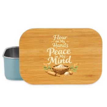 Flour on your hands | Baking, Rest, Kitchen - Lunch Box - light blue - Front