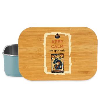 Keep Calm And Open Packs Sammelkarten-Booster-Pack - Lunch Box - Hellblau - Vorne