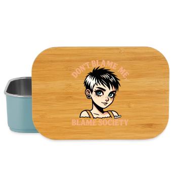 Gib mir nicht die Schuld Gesellschaft - Lunch Box - Hellblau - Vorne