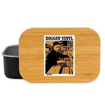 Affiche de disques vinyles 94 - Boîte à goûter - noir - Devant