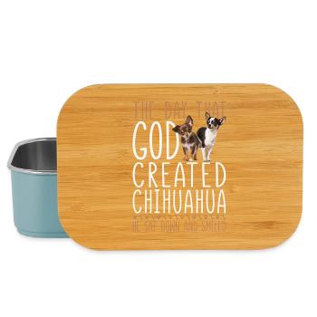 Chihuahua Chihuahueño The Day That - Lunch Box - Hellblau - Vorne