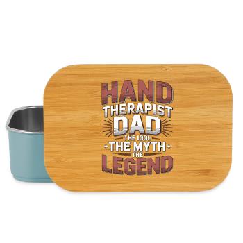 Hand Therapist Dad The Idol The Physical Therapist - Lunch Box - light blue - Front